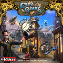 board game box of City of Gears game