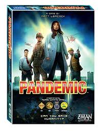 the board game Pandemic