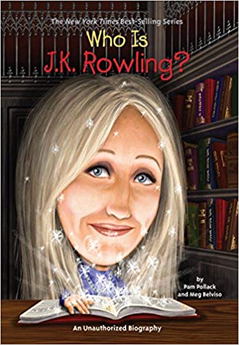 Image of the Who is J.K. Rowling book cover.