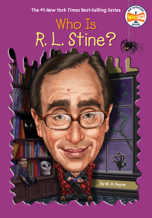 Image of the Who Was R.L. Stine book cover.