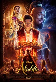 Disney's Aladdin (2019) dvd cover