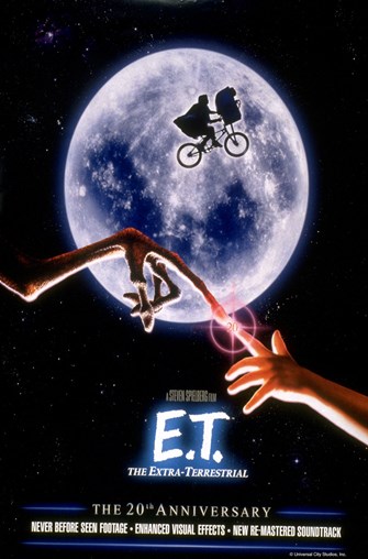 "E.T. The Extra-Terrestrial" Movie Poster 