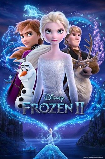 DVD cover of the movie Frozen 2