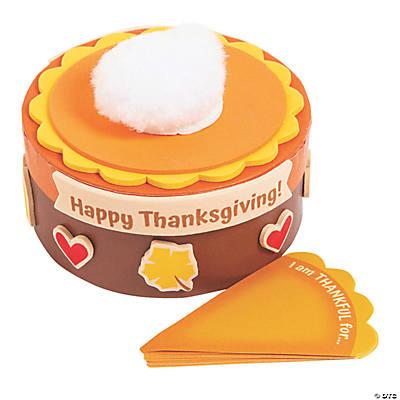 box shaped like pumpkin pie