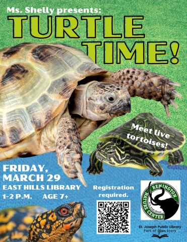 Ms. Shelly presents: Turtle Time! | St. Joseph Public Library