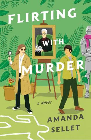 2 teenager and a painting