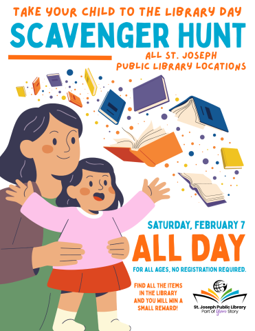Take your Child to the Library Day, Scavenger Hunt