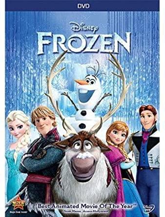 Frozen dvd cover