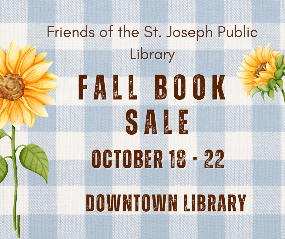 Fall Book Sale. October 18 - 22 Downtown Library