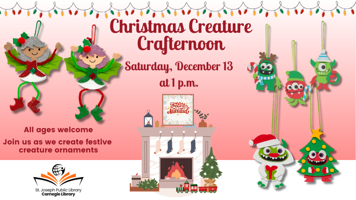 Fireplace scene with creature crafts